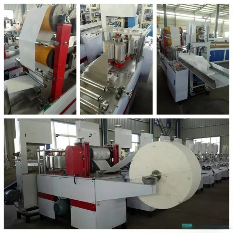 Toilet Slitting Rewinding Machine Embossing Hand Paper Towel Folding Machine Facial Tissue Napkin Making Machine
