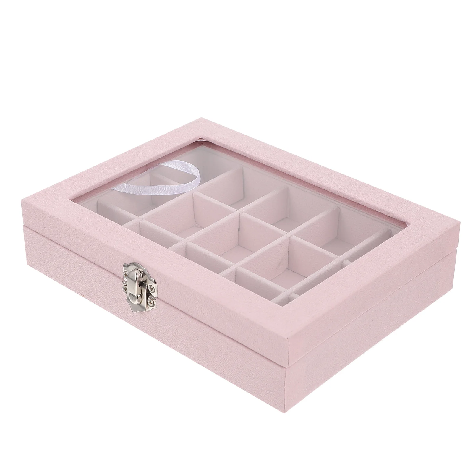 

Earring Display Box Jewelry Storage ganizer Pink Container Creative Case for Earrings Pendants Brooches Hairpins Small Items