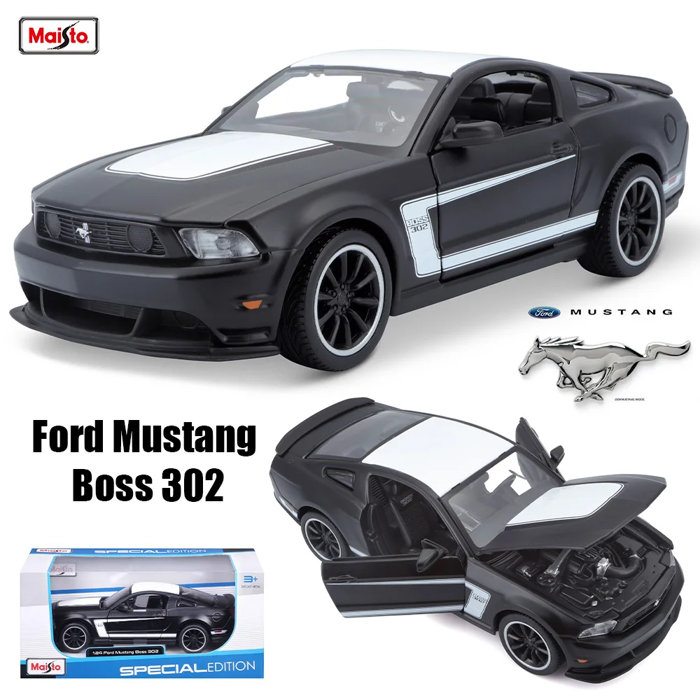 

Maisto 1:24 Ford Mustang Boss 302 Series simulation alloy car model crafts decoration collection toy gift