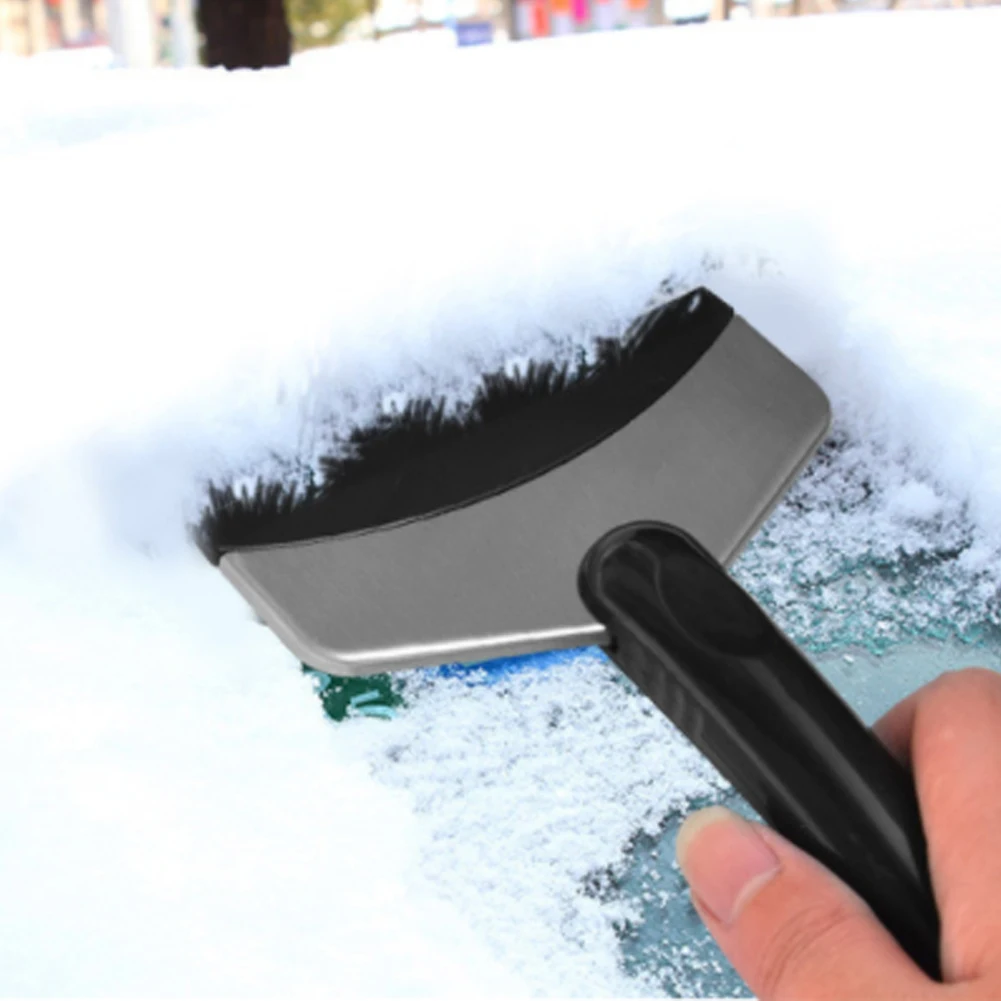 Stainless Steel Frost Removal Portable Windshield Ice Scraper Ice Removing Tool for Car Windshield