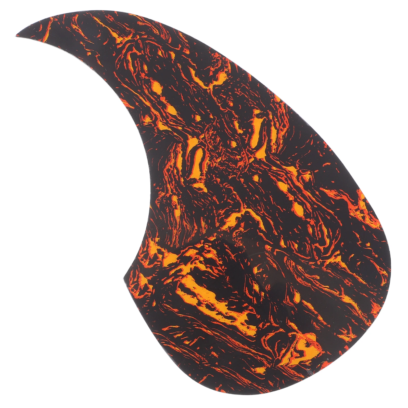 

1Pcs Acoustic Guitar Pickguard Replacement 128mm Self-Adhesive Scratch Guard Plate Protective Stick-on Guitar Pickguard