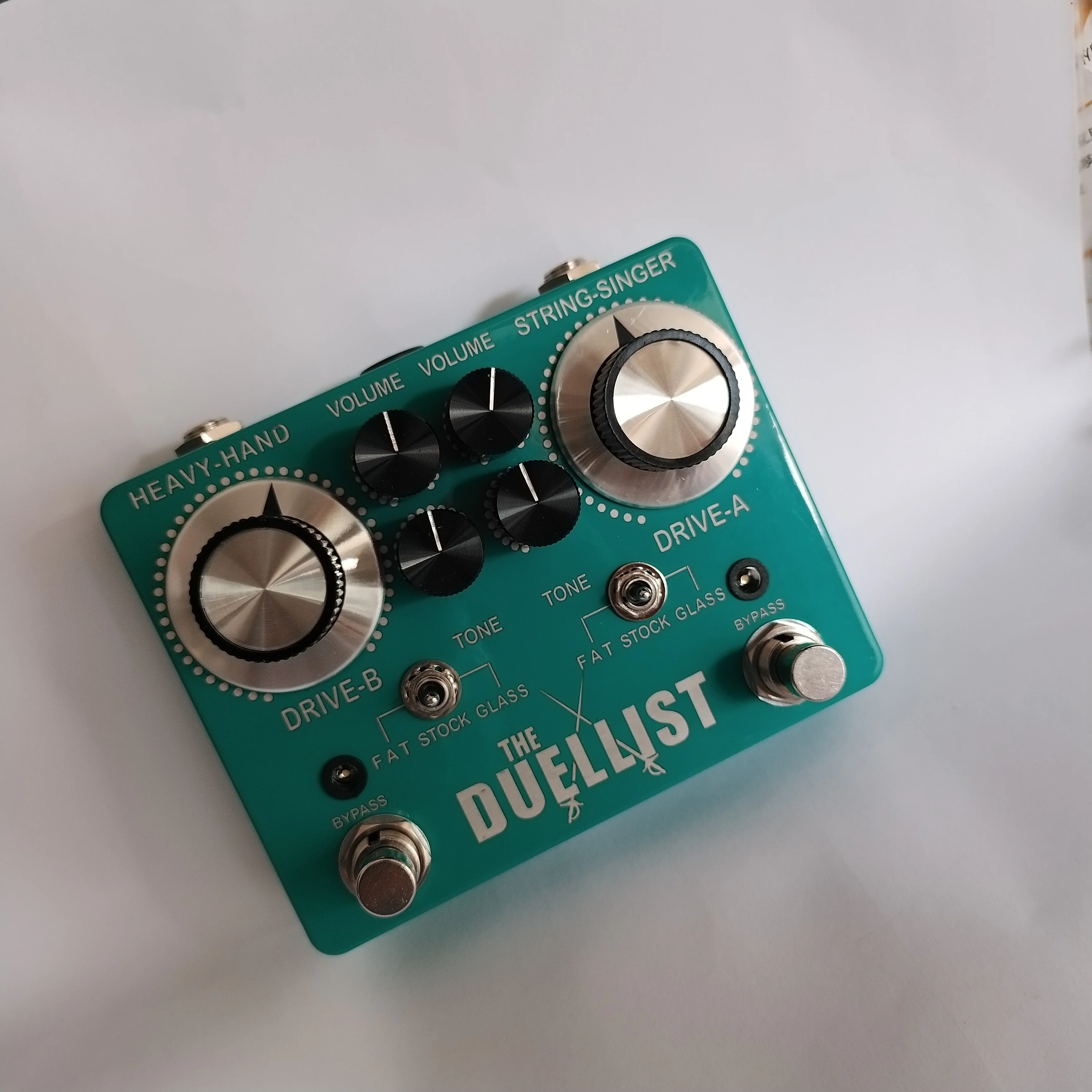 LILT King Tone Duellist Dual Channel Overload Distortion Guitar Pedal  Manual Pedal True Bypass