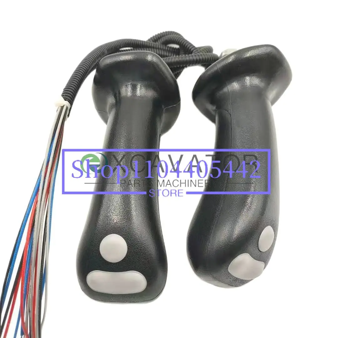 For Excavator Parts Yuchai LONKING XCMG Revo 65/75-8/80 Joystick Handle Glue 4 Button Keys 12mm