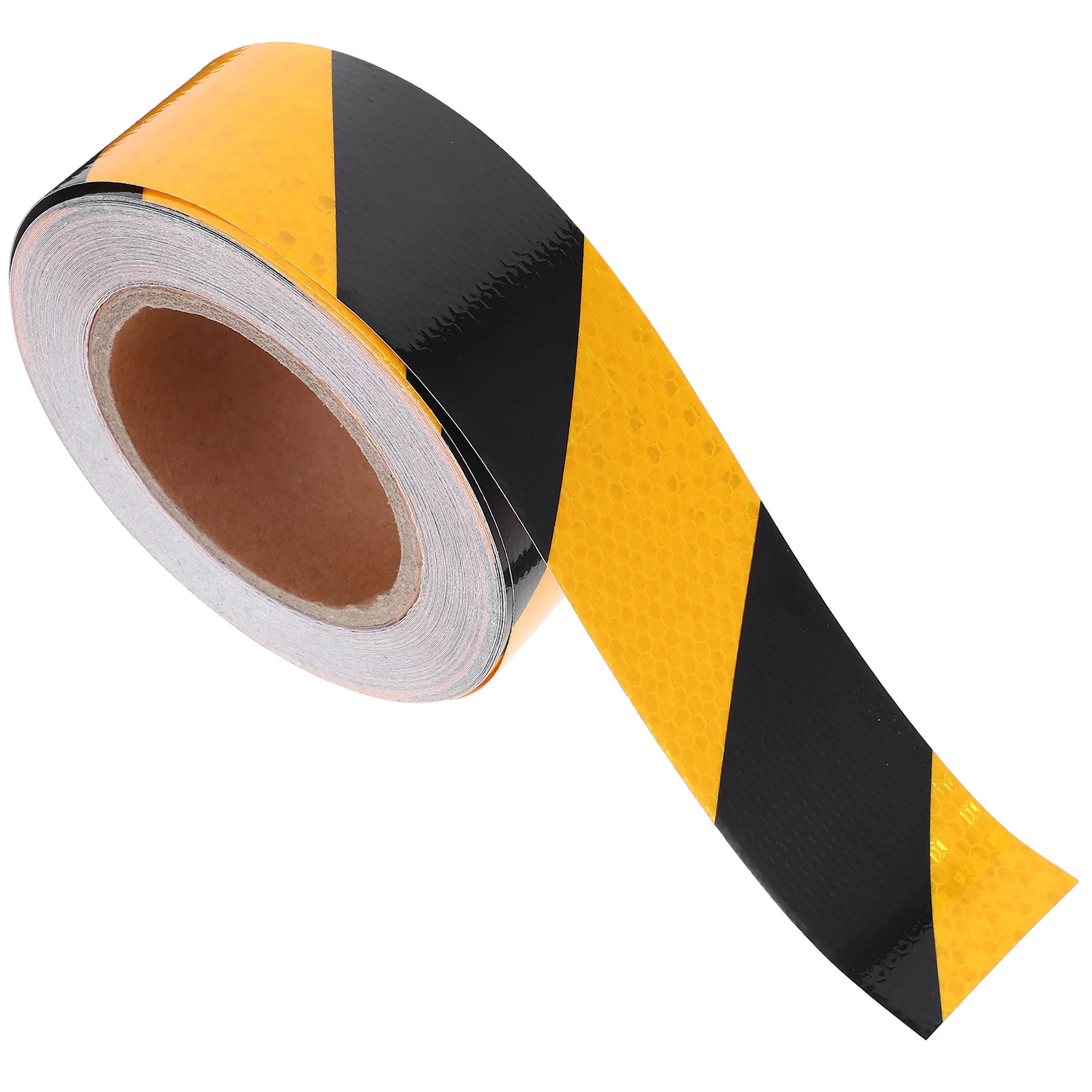 1 Roll Reflective Safety Tape Car Sticker Durable Scratch-Resistant Self-Adhesive Trailer Truck Reflective Decal High Visibility