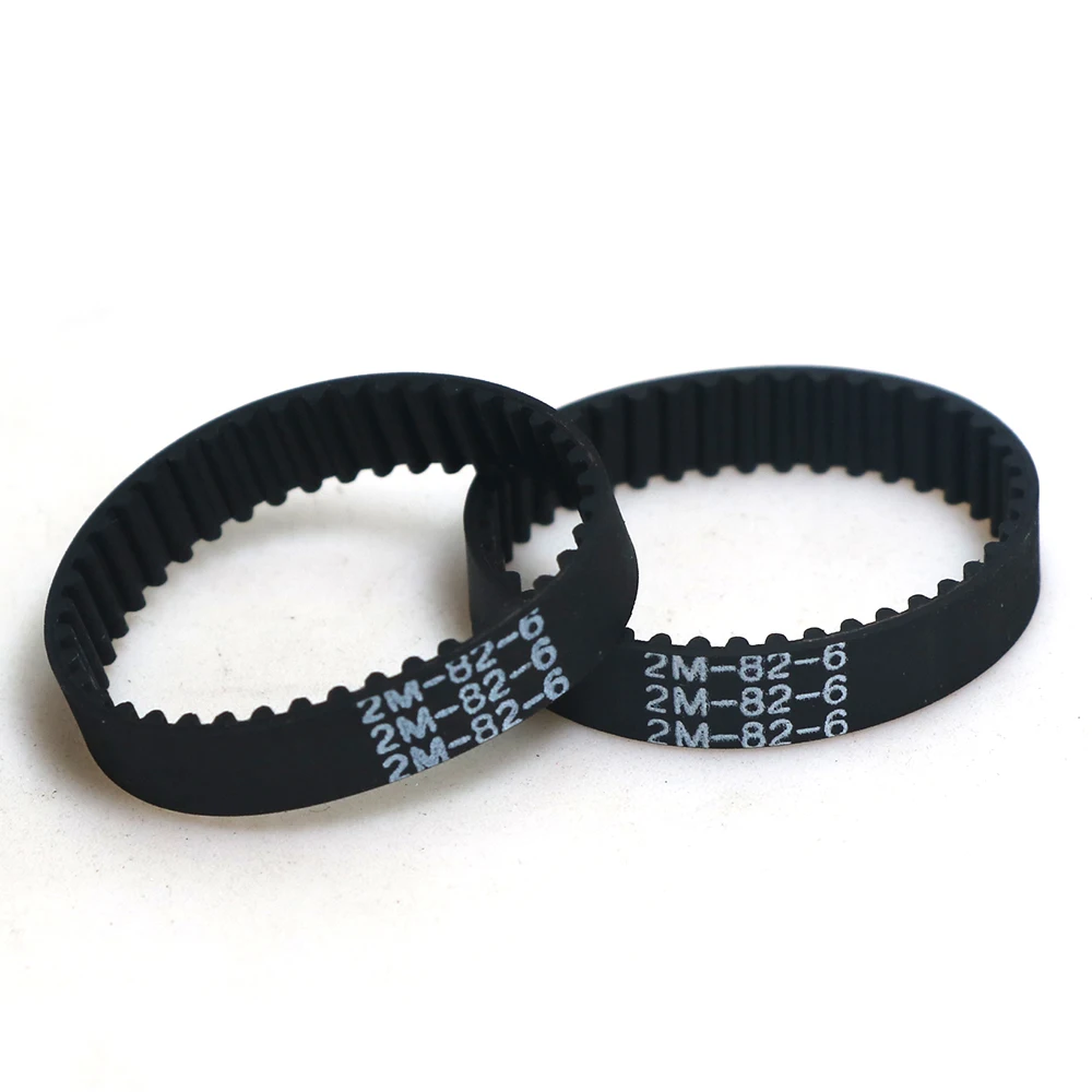 2/5/10pcs GT2/2M 80 82 84 86 88 90 closed loop rubber timing belt width 6mm for 3D printer