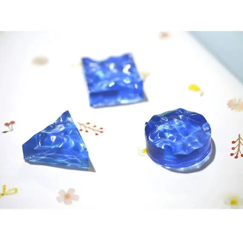 2026 Top Quality Sea Wave Resin Mold Water Ripple Pendant Epoxy Resin Silicone Mold Dried Flower Resin Casting Molds Kit Jewelry