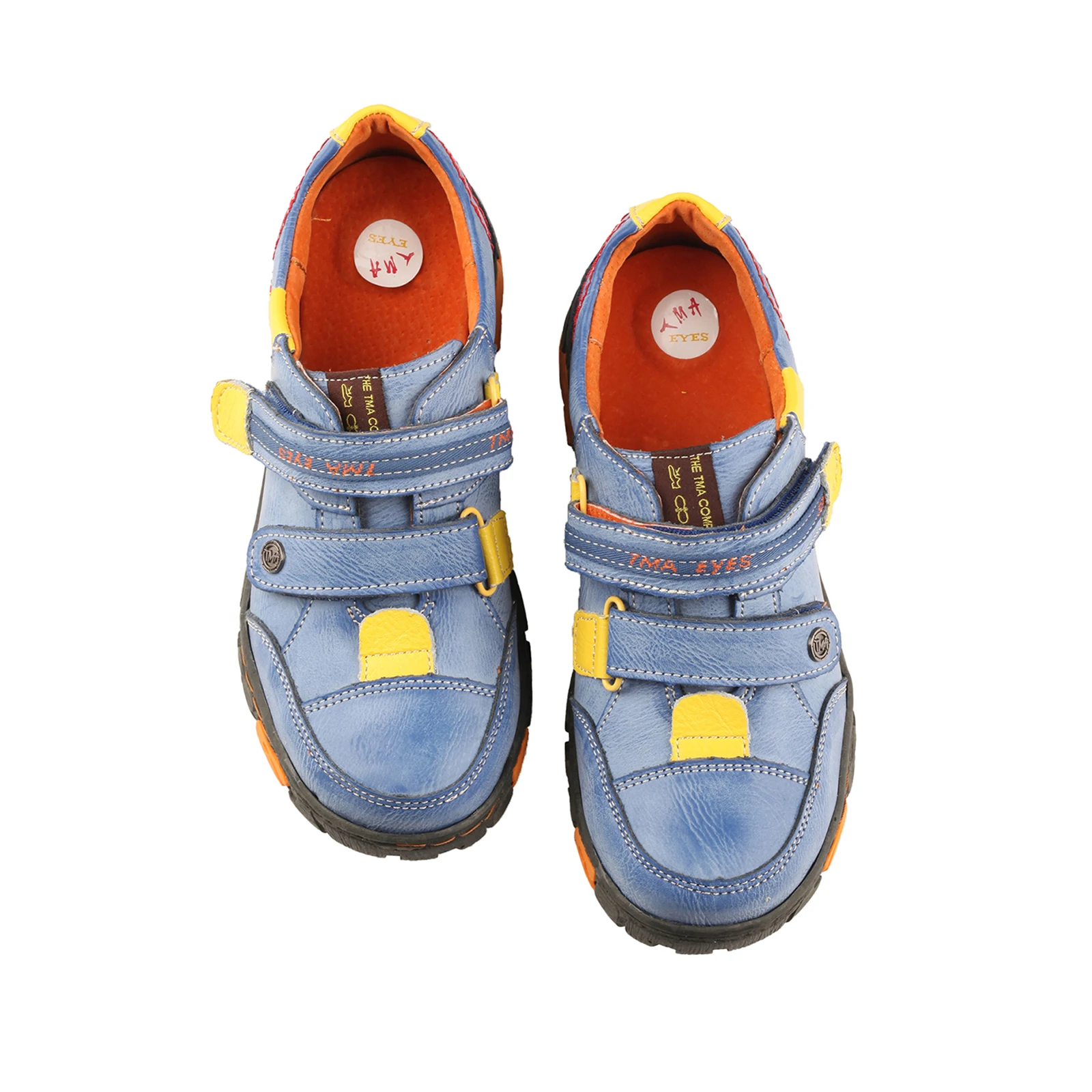 TMA EYES 2023 خريف جديد حذاء نسائي كاجوال جلد خالي من الدانتيل للخارج #5