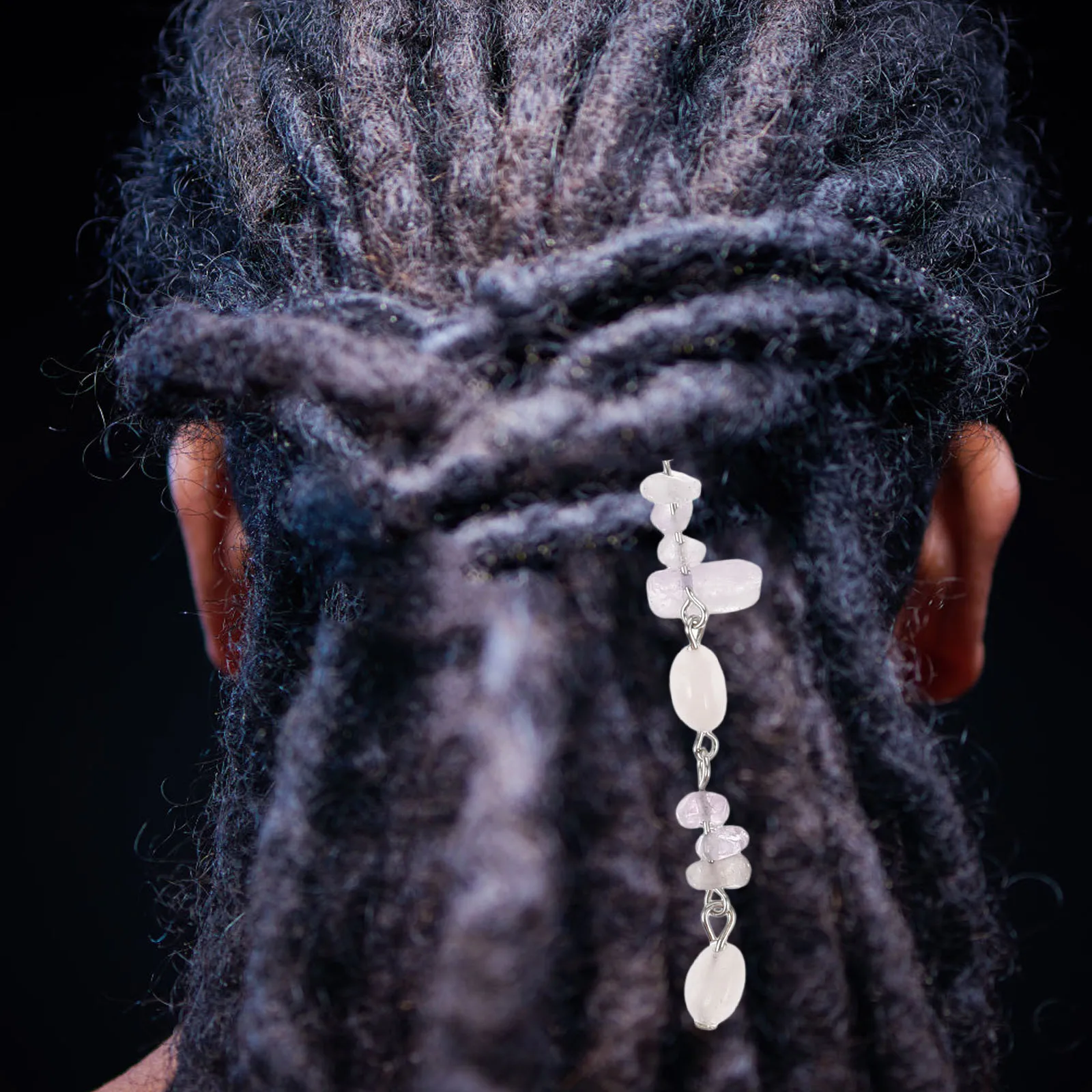 

6 шт. бусины для волос, дреды, ювелирные изделия, аксессуары для плетения, женские украшения, кольцо в стиле бохо