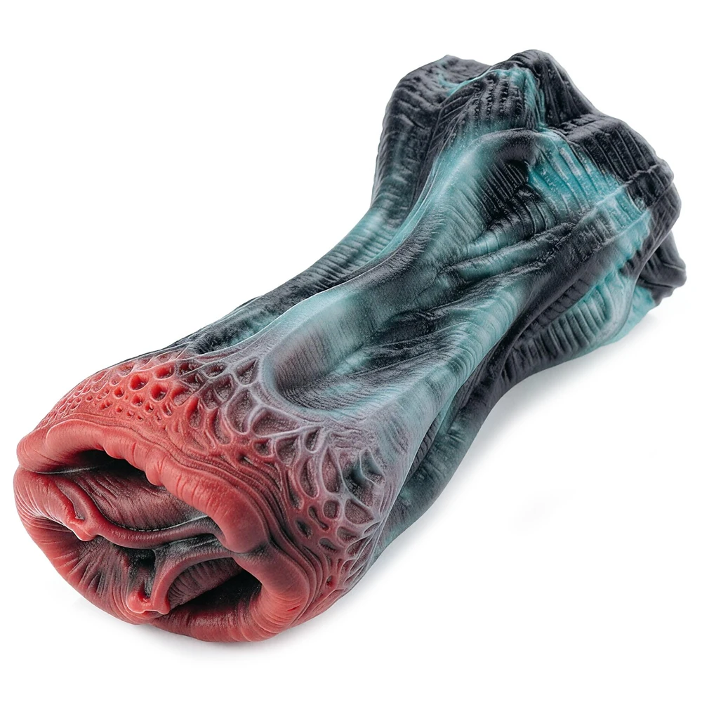 GEEBA Soft Silicone Realistic Texture Masturbator Cup For Men Deep Throat Men's Stroker Pocket Pussy Adult Onahole Adult Sex Toy