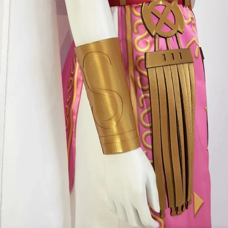 Costume cosplay da principessa rosa Zelda Dress Outfit Girl Abiti da gioco di Halloween Set completo e articoli individuali venduti su misura