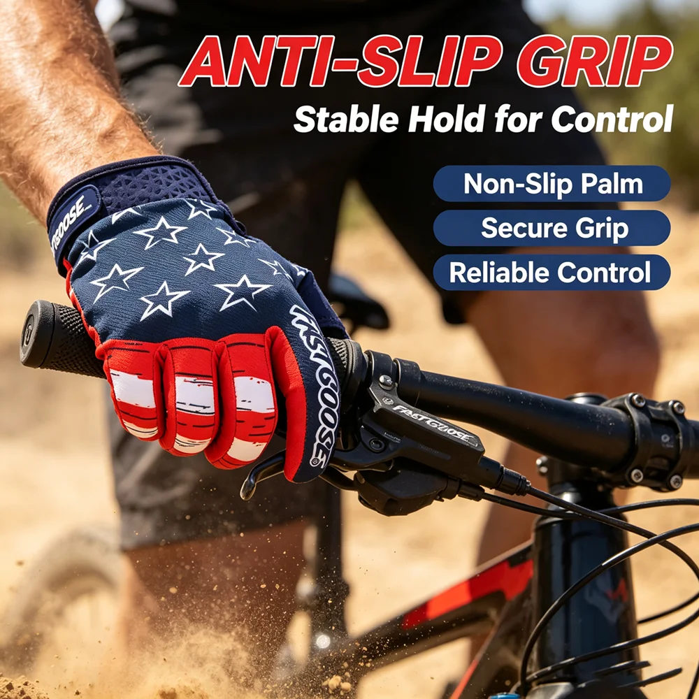 Image of Star Handschuhe Unisex Motorradhandschuhe MX MTB Zubehör Atmungsaktiv Leicht für Fitness Radfahren Training Sport Laufhandschuh