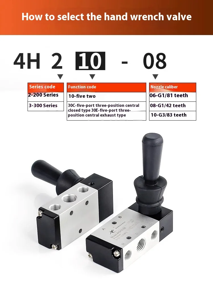 Xingchen Pneumatic switch manual valve 4H210-08/hand valve 4HV230/330/15 hand valve 4R310-10