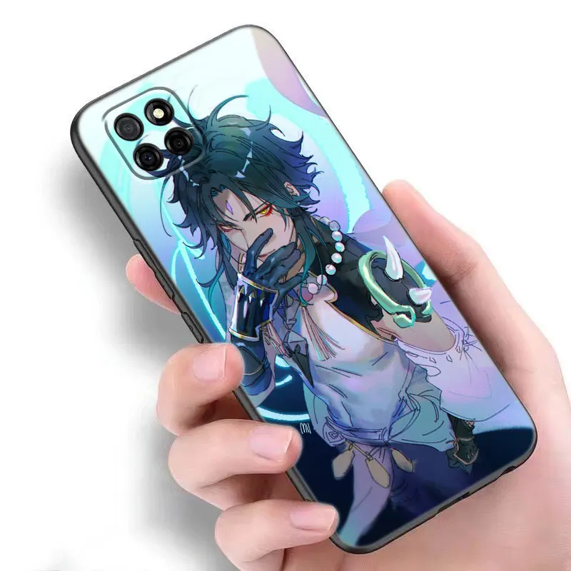 Anime Genshin Impact Phone Case For Samsung Galaxy A21 A30 A50 A52 S A13 A22 A32 4G A33 A53 A73 5G A12 A23 A31 A51 A70 A71 A72