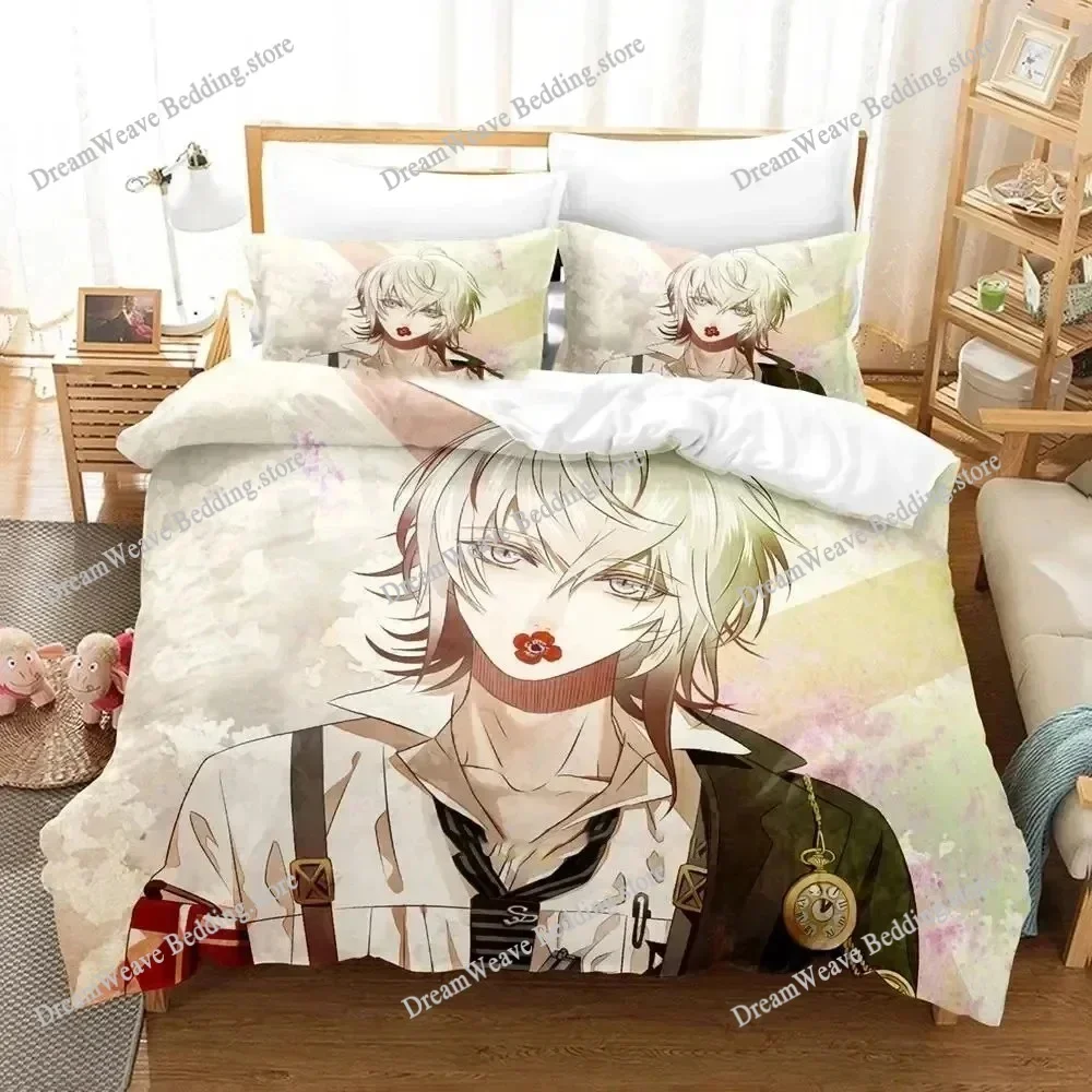 

New Collar X Malice Bedding Set Single Twin Full Queen King Size Bed Set Adult Kid Bedroom Duvet Cover Sets 3D Print Game Anime7