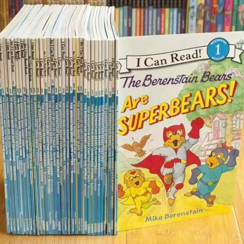 

34 PCS/Set The Berenstain Bears English Picture Book Children Baby Famous Story Tales Eary Education Age 3-8 Years