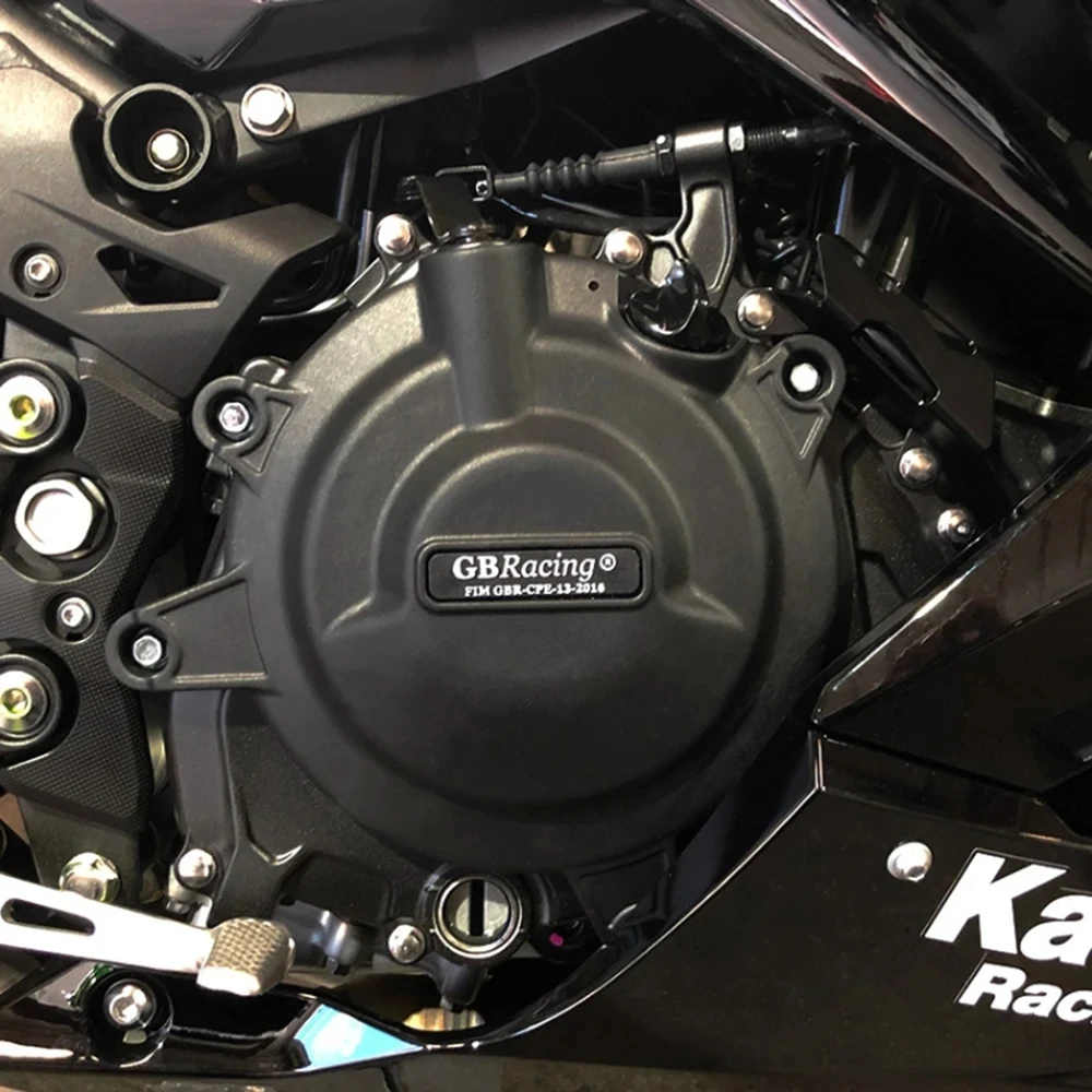 カワサキニンジャモーターサイクルエンジン保護カバーセット,400-2018忍者2023 500 2024 z400 2025-2019