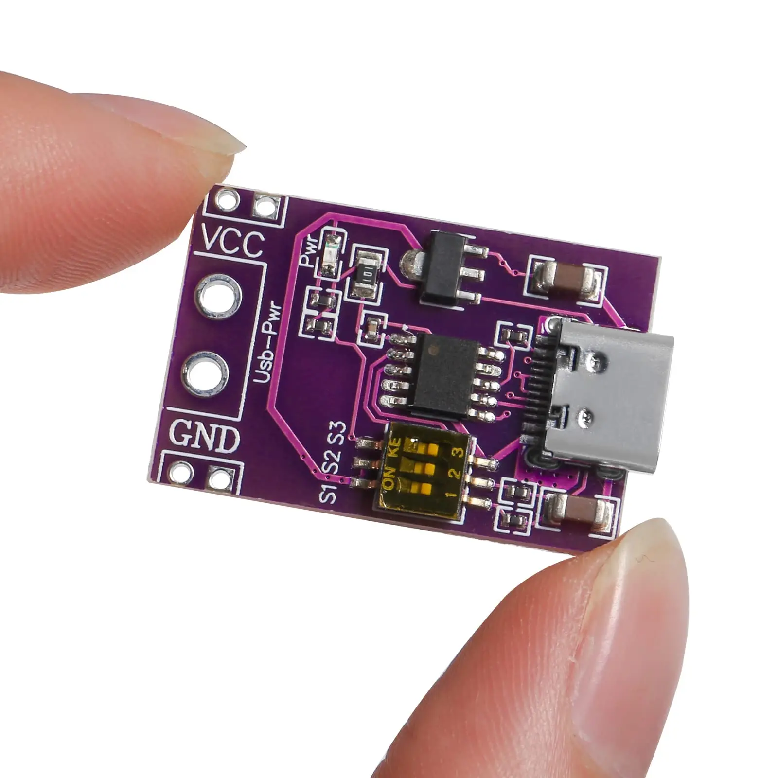 Type-C QC AFC PD2.0 PD3.0 to DC Spoof Scam Fast Charge Trigger Polling Detector USB-PD Notebook Power Supply Change Board Module