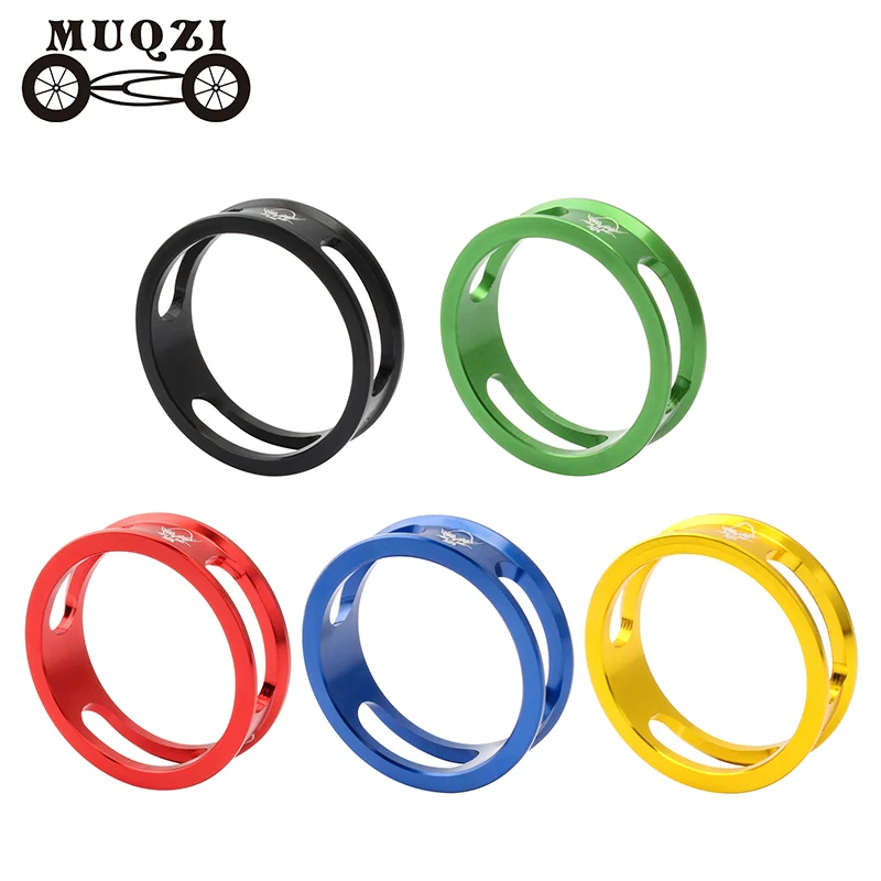 MUQZI Bike Headset Spacer 28.6MM Fork Washer Bicycle Handlebar Stem Ultralight Spacers