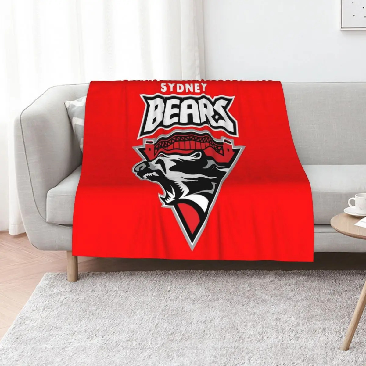 Одеяло с медведями Сидней для ребенка, забавный подарок, летнее постельное белье для пикника, одеяла