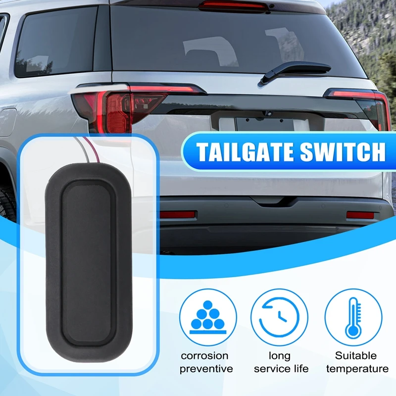 Cerradura del maletero Interruptor de liberación del portón trasero trasero 20877759   Para Cadillac CTS 3.0L 3.6L para Buick Enclave para GMC ACADIA