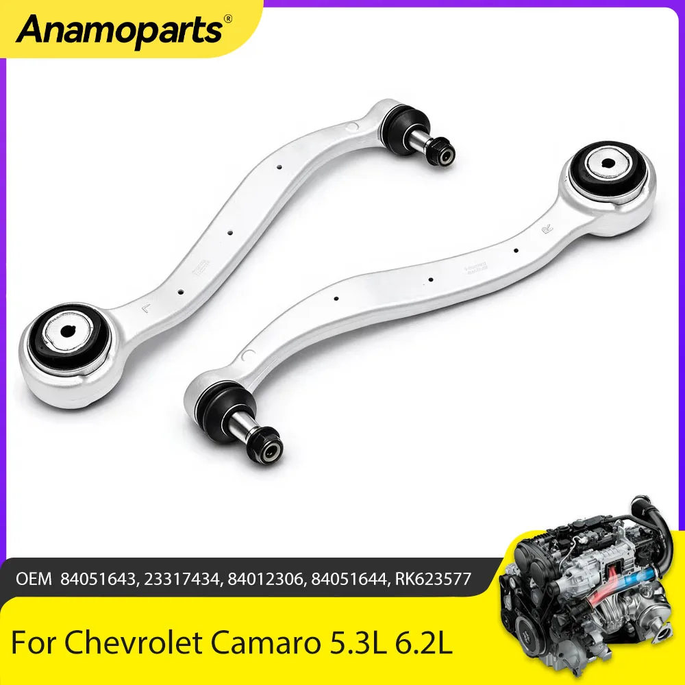 Chassis Parts Front Suspension Kit Lower Control Arms Ball Joint Fit 5.3 6.2 For 2016-2020 Chevrolet Camaro CMS501314 CMS501315