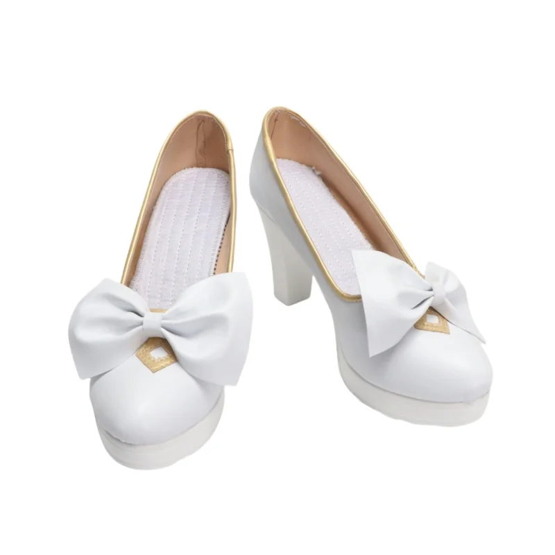 Yurizono Seia Cosplay Jogo Azul Arquivo Cosplay Sapatos Anime Role Play Sapatos para Mulher