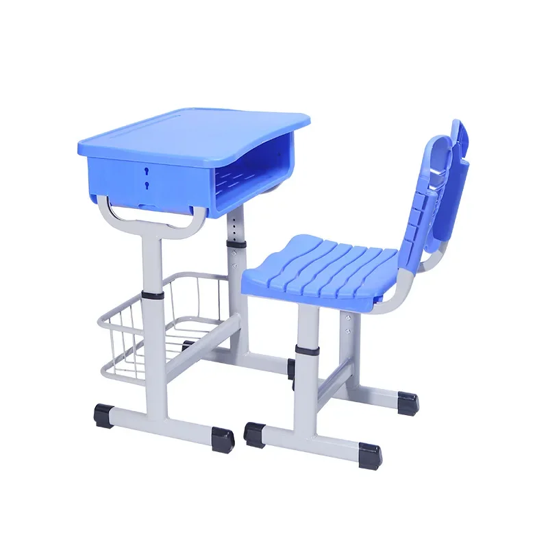 Household adjustable study tables and chairs, primary and secondary school students, desks and tutoring classes ABS plastic