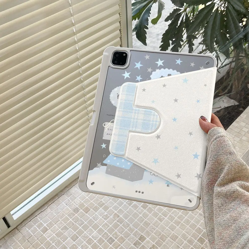 Candle Pegasus rotateTablet Case PAD CASE For iPad pro 10/11/2020/6th/7th /8th /Air 3rd/Air 4th/9th gen/Air 5th Gen 2022/Air 11