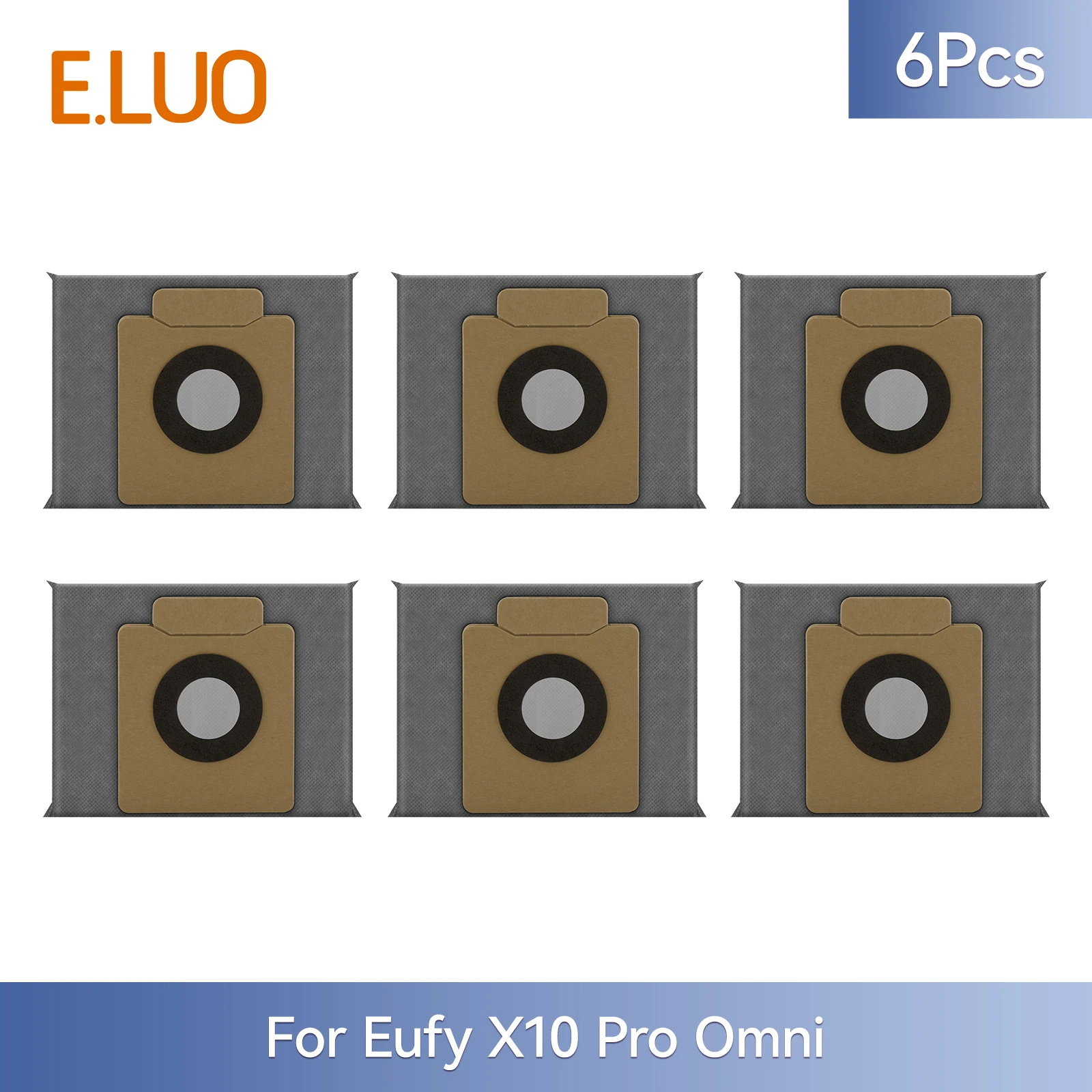 استبدال الممسحة ل Eufy X10 Pro Omni جهاز آلي لتنظيف الأتربة ممسحة القماش كيس لجميع الغبار استبدال أجزاء الملحقات