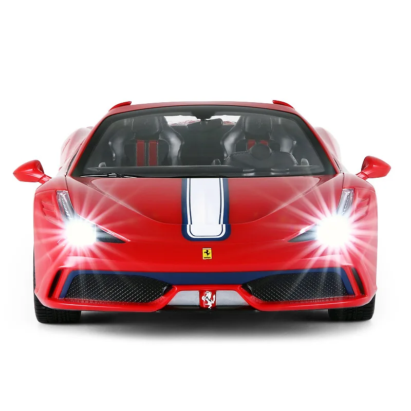 RASTAR 1/14 Ferrari 458 Speciale A RC Car Model RC Open/Close Roof 4.8V 600mAh Battery LED Lights Toy Gift For Adults