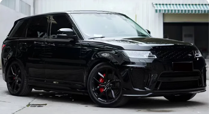Wide Body Kit for 2014-2017 Land Rover Range Rover Sport Old to New 2018-2022 SVR ABS Auto Parts Headlamps Tail Lamps Bumpers
