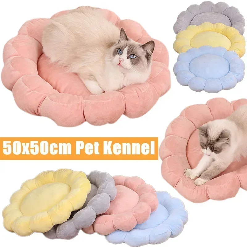 

Soft Pet Cat Dog Bed Big Dogs House Warm Sofa Cushion Pet Basket Blanket Accessories Kennel Products