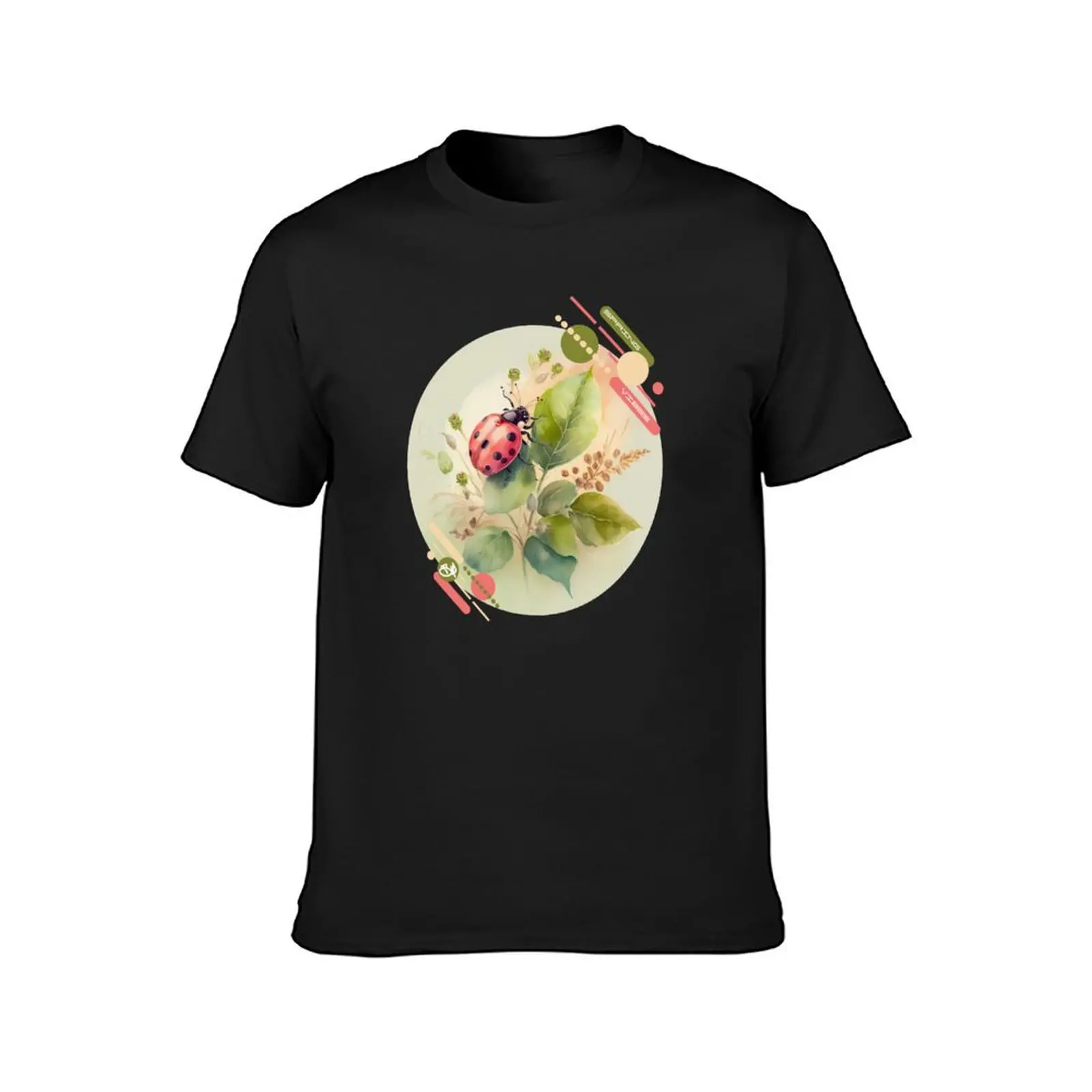 Arrival of spring - the ladybug T-Shirt cute clothes anime funnys oversized t shirts for men