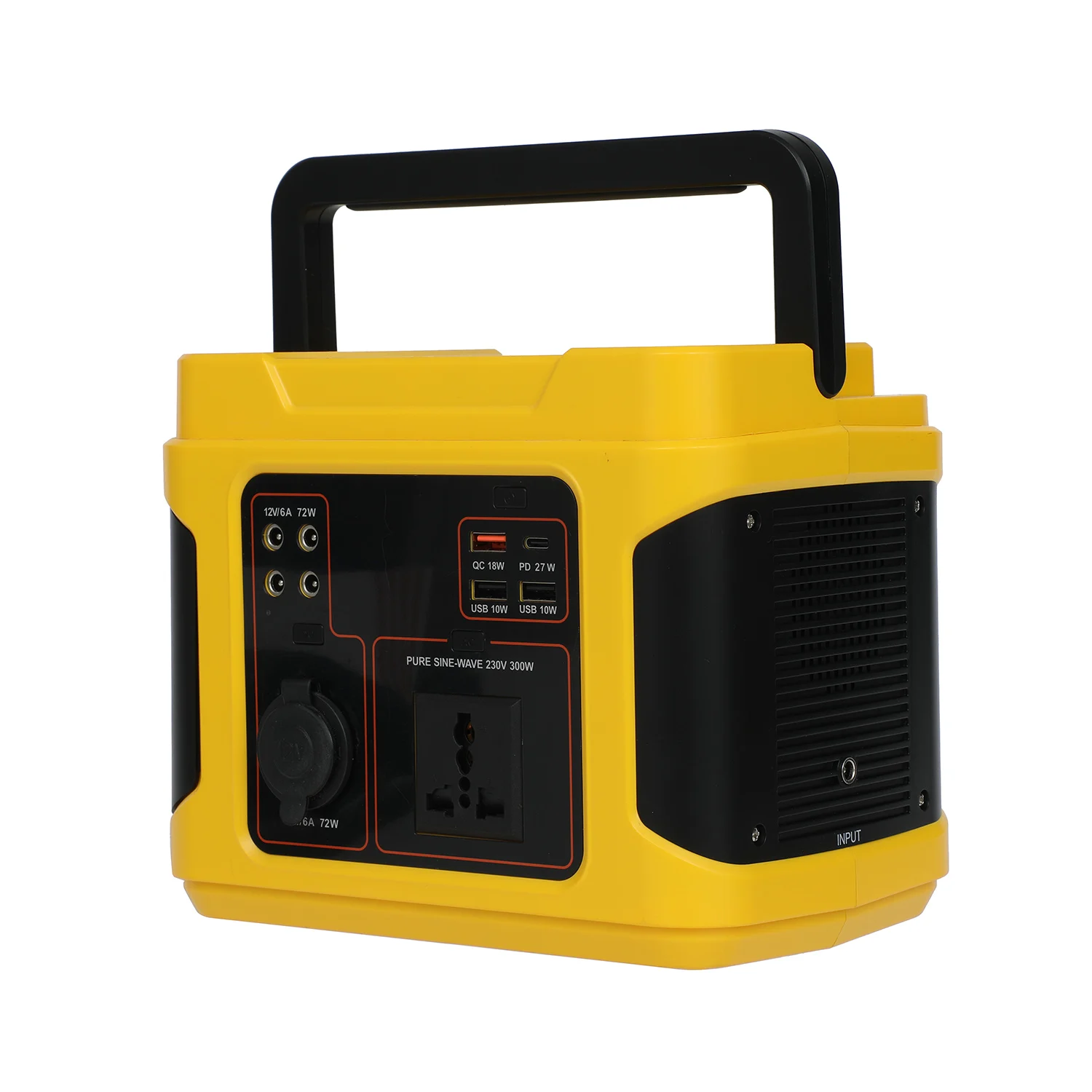 

Портативная электростанция 200W/300W, уличный портативный накопитель энергии 110V/220V, мощный аварийный источник питания для автодомов