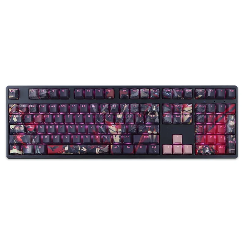 108 tasti/Set fary Lane schwarder groxe Anime Gaming Custom PBT Keycap Cherry altezza per MX Switch tastiera meccanica fai da te