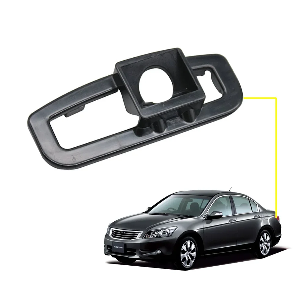 EEMRKE Car Rearview Camera Bracket for Honda Accord VIII Facelift Inspire 2011 2012 2013 License Plate Lights Shell