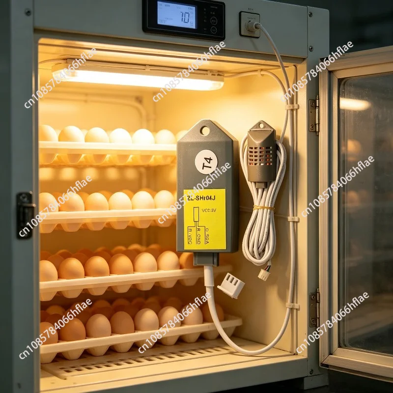 ZL-7901A Intelligent Incubation Controller LCD Display Temperature Humidity Precise Control Alarm Egg Incubator Thermostat
