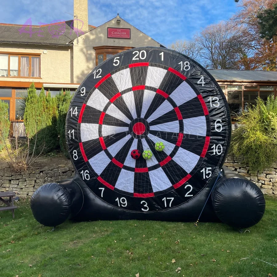 

3M/4M/5M Inflatable Football Dart Game Soccer Dart Board Inflatable Dart Board Games for Kids