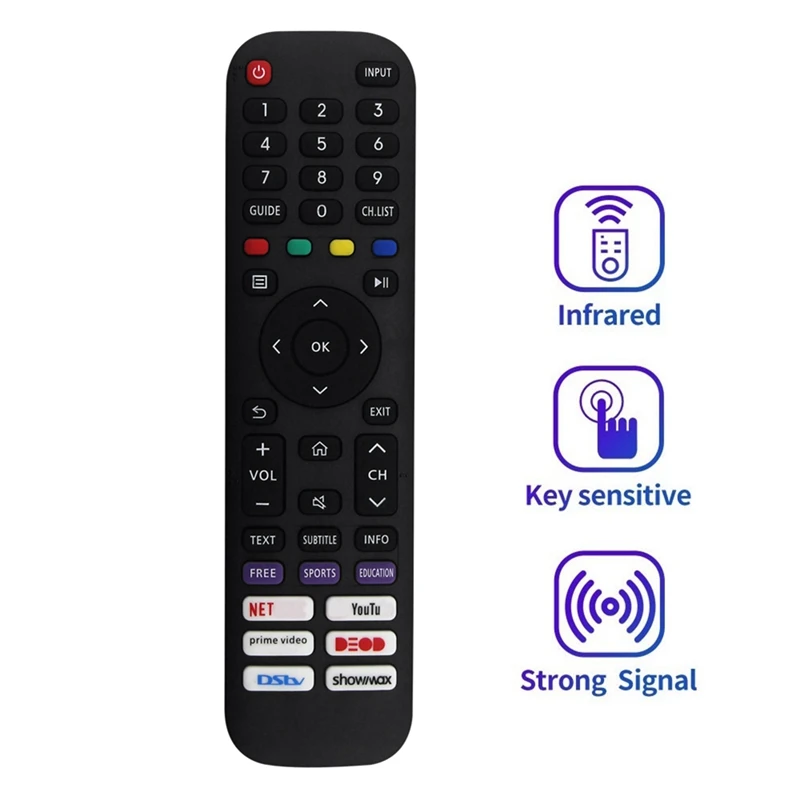 Replace EN2AC30H Remote Control For Hisense Smart LED TV Remote Control