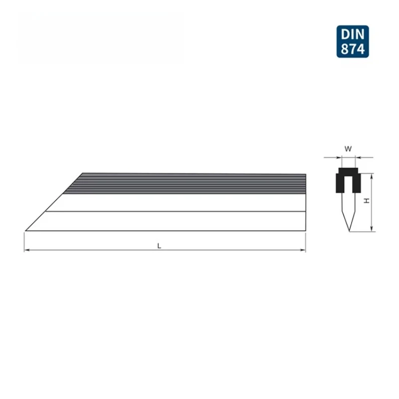 Лидер продаж Dasqua из нержавеющей стали, нож с прямым краем, линейка, измерительный инструмент с одним скошенным краем