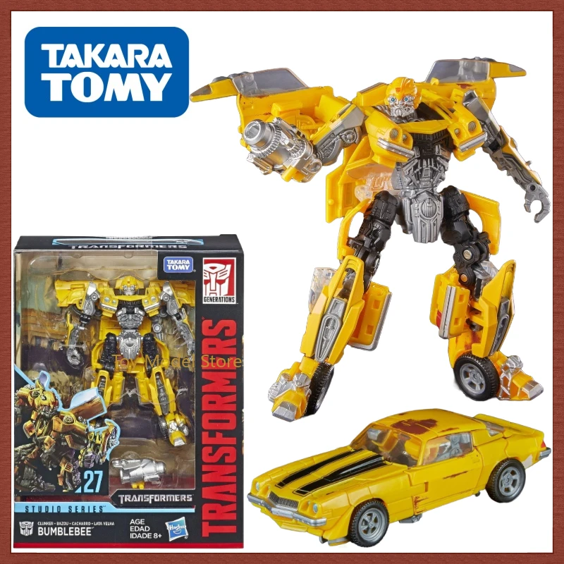 In Stock Takara Tomy Transformers SS Series SS-27 D-Class Old Bumblebee Action Figures Robot Collectible Model Toys Genuine Gift