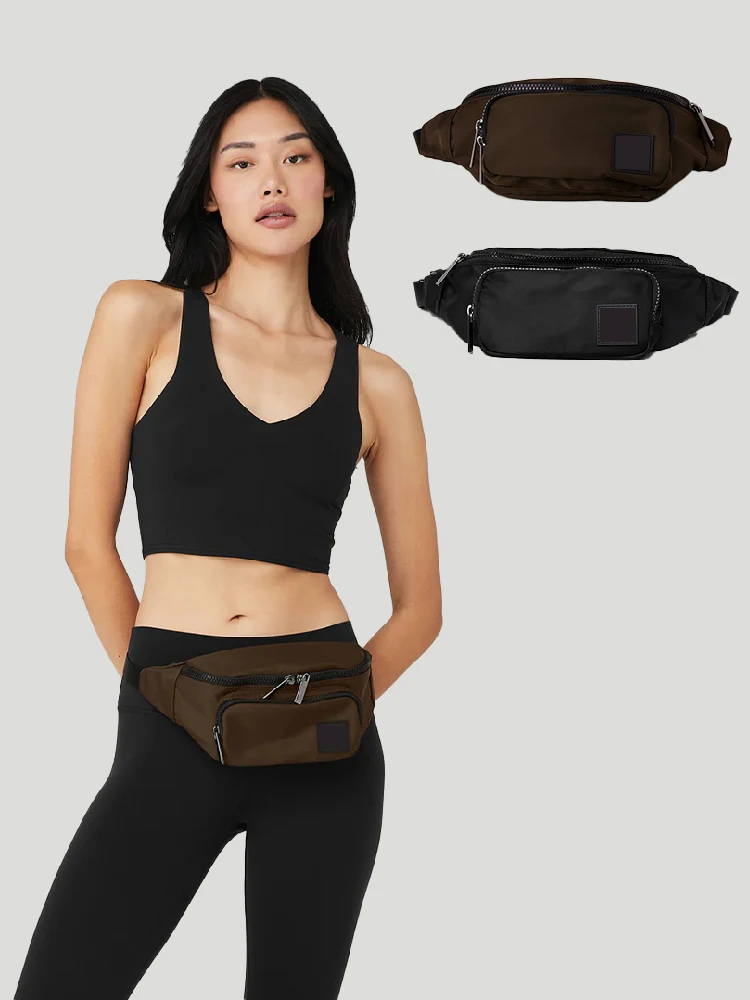 waist bag new simple and fashionable women's crossbody waist bag multifunctional mobile phone bag cosmet