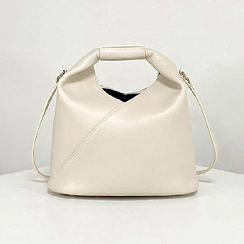 

Genuine Leather Cowhide Bucket Bags For Women Luxury Designer Handbags And Purses 2024 New In Fashion Small Shoulder Crossbody