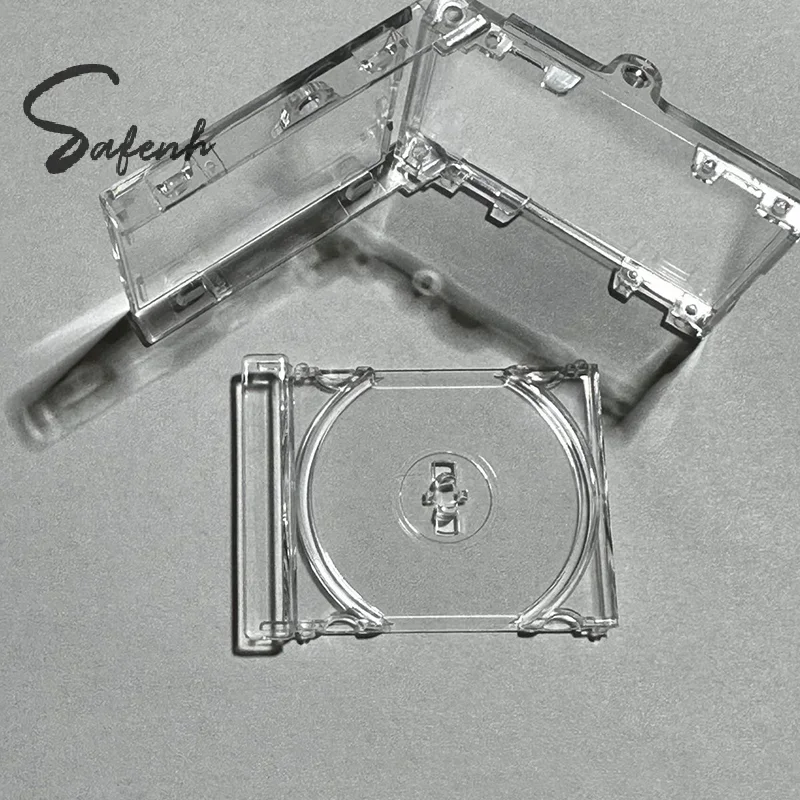 1 قطعة ألبوم تذكارية محيطية فارغة صغيرة CD قلادة DIY بها بنفسك سلاسل المفاتيح على ظهره معلقة الديكور #3