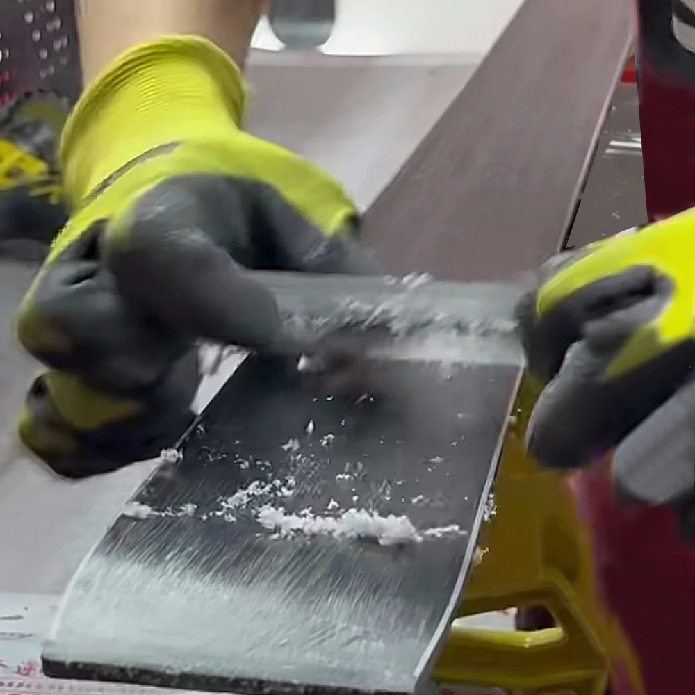 Snowboard Wax Scraper High Toughness Double Board Waxing Removal Tools Wax Scraper Snowbo Snowboard Wax Scraper