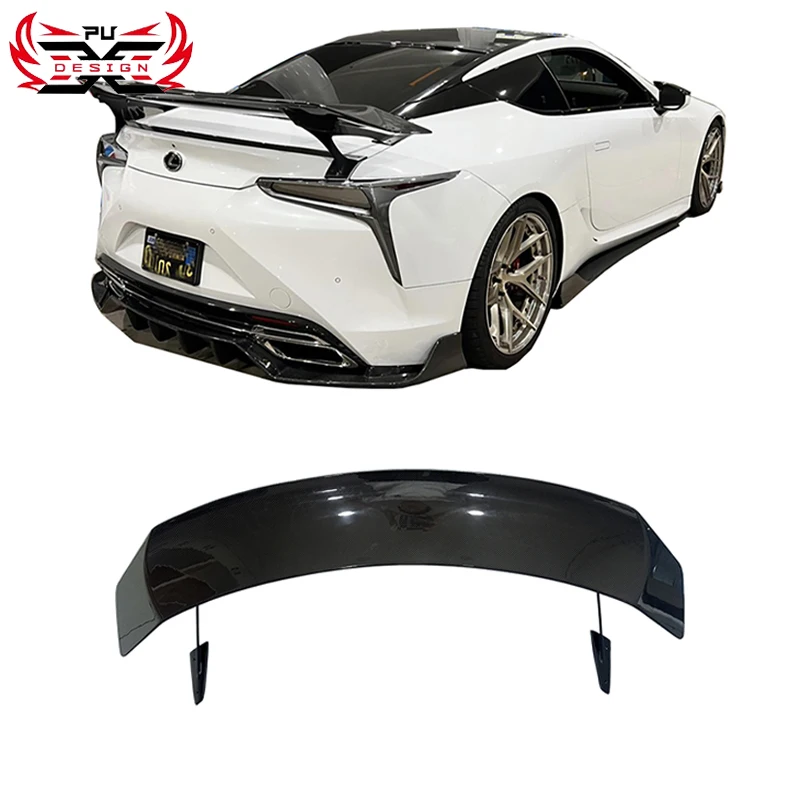 

Wholesale Dry Carbon Fiber Rear Wing Tail Spoiler for Lexus LC500 LC500H ART Style Car Spoiler Accessories