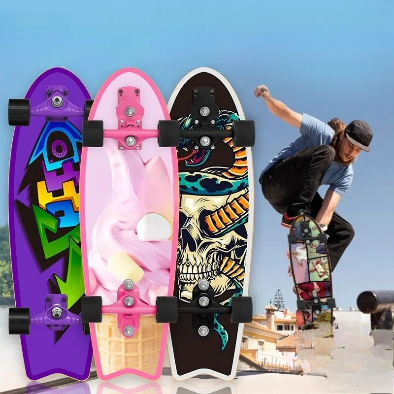 

Skateboard, beginner, land surfboard, quad scooter