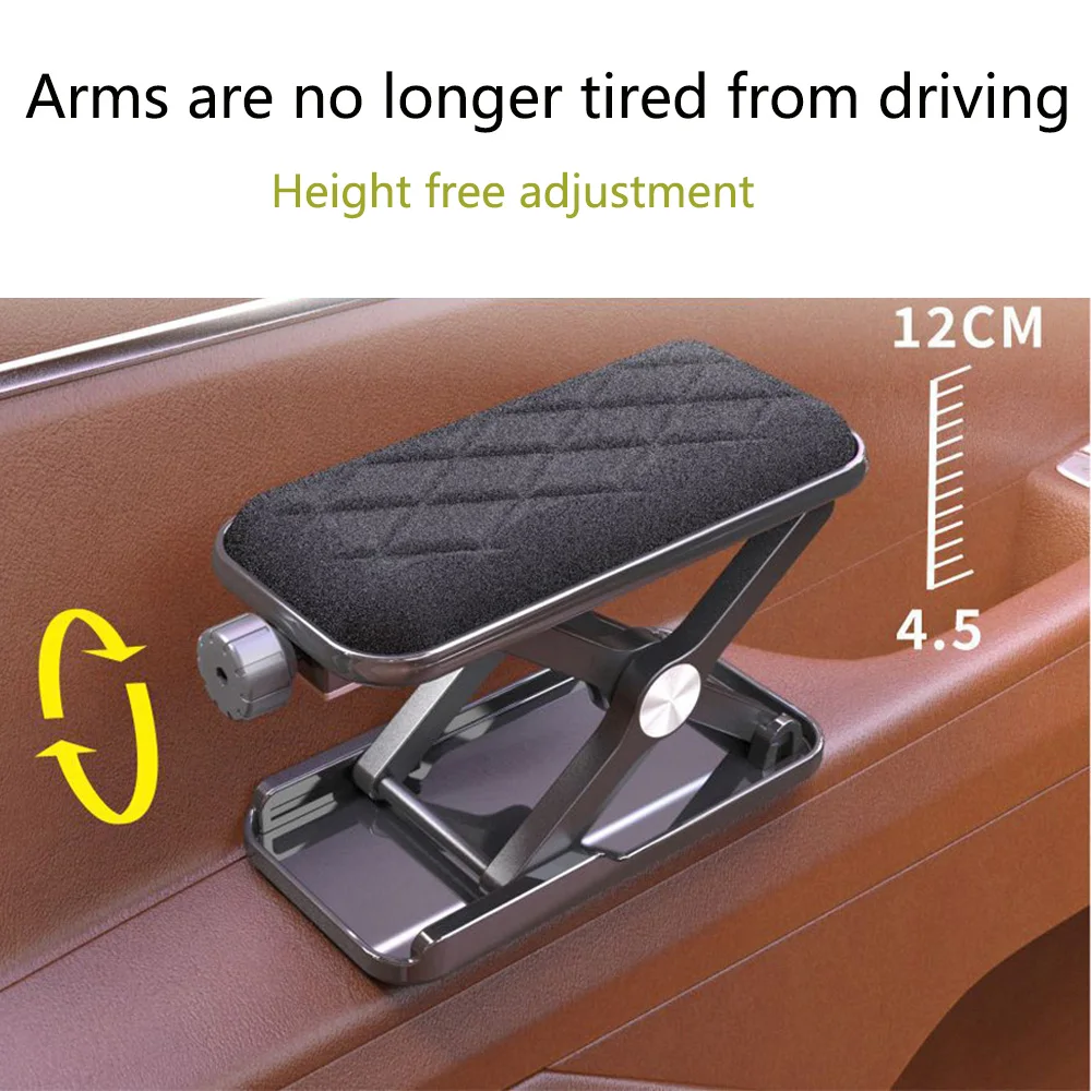 CarDoorArmrestPadExtenderHandBracketEasyInstallForDriver