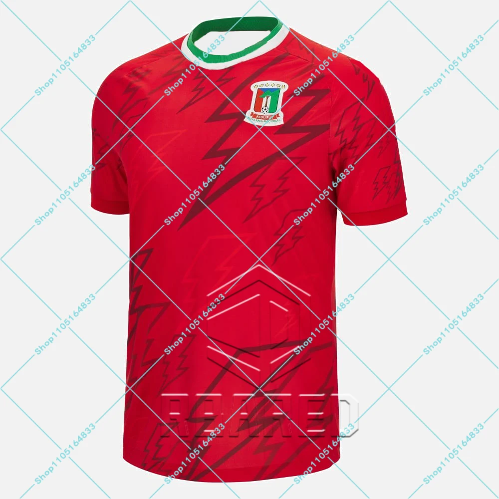 

Equatorial Guinea 2024 Home Football Shirt - Men's Short Sleeve Jersey, Breathable & Lightweight
