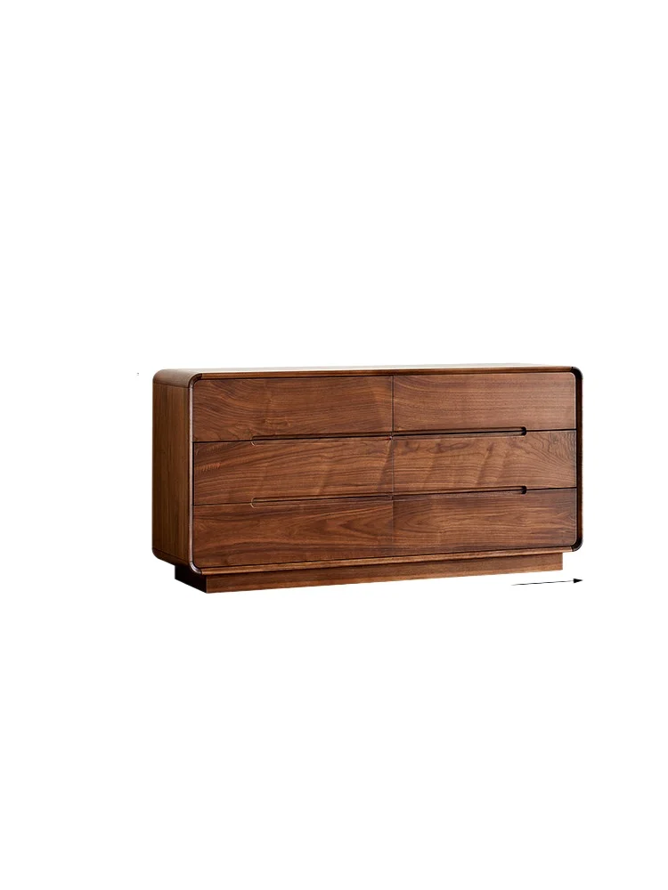 LMM Bedroom Storage Cabinet Household Living Room Storage Solid Wood Minimalist Storage Cabinet